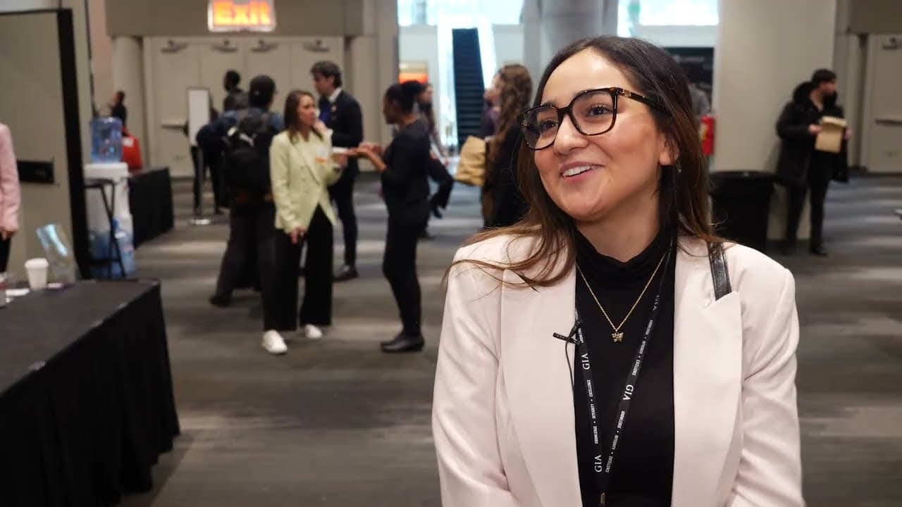 GIA at Javits Center — Career-event coverage that turns an in-person experience into polished content for recruiting and brand visibility.
